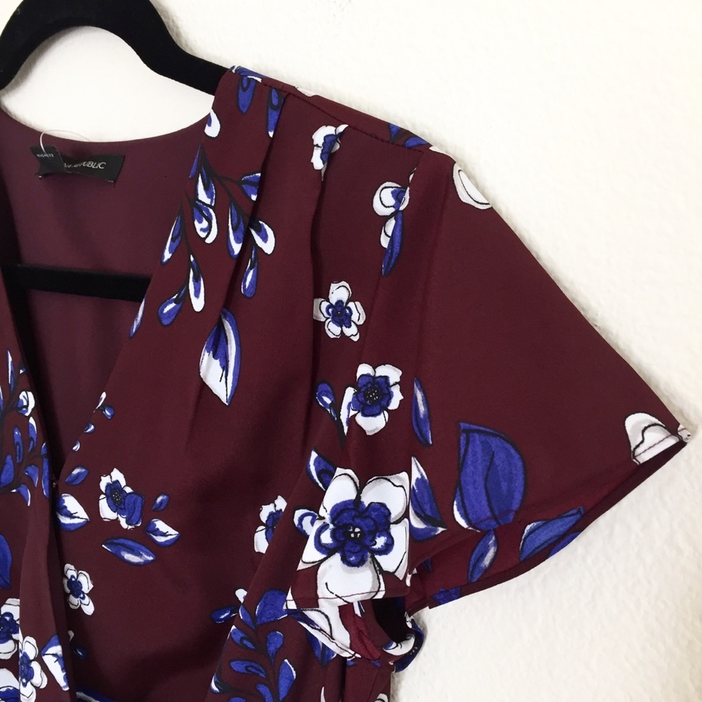 Banana Republic Floral Maxi Drea View 5